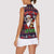 Lets Put The Rum Pum Pum Pum Christmas Women Sleeveless Polo Shirt Xmas Holiday Patterns - Wonder Print Shop