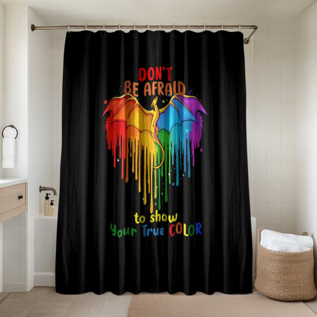 LGBT Dont Be Afraid Christmas Bathroom Set Xmas Holiday Patterns - Wonder Print Shop