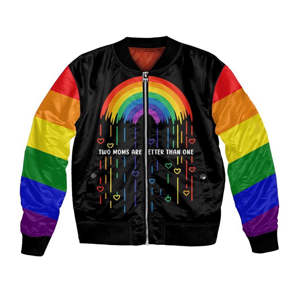 LGBT Dont Be Afraid Christmas Bomber Jacket Xmas Holiday Patterns - Wonder Print Shop