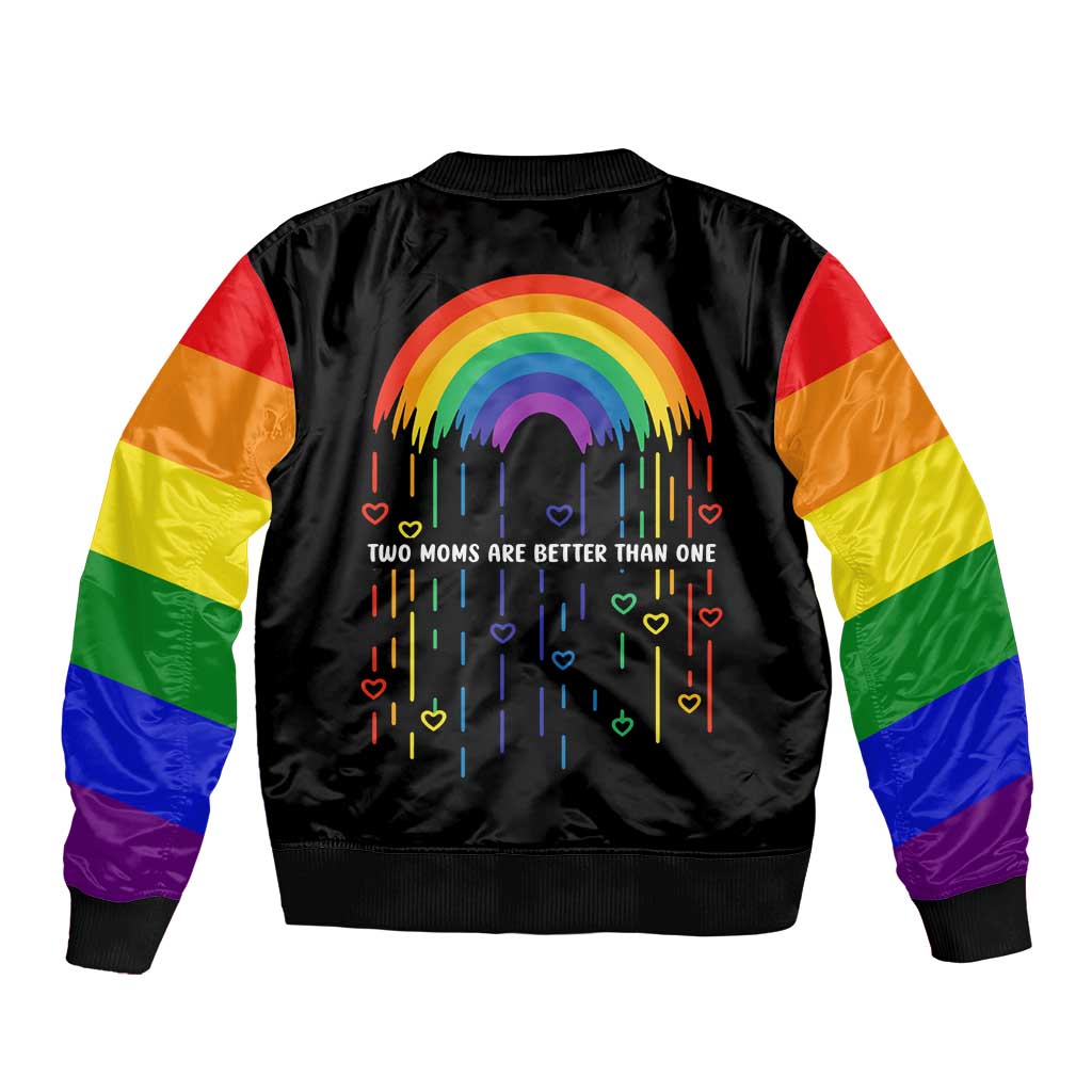 LGBT Dont Be Afraid Christmas Bomber Jacket Xmas Holiday Patterns - Wonder Print Shop