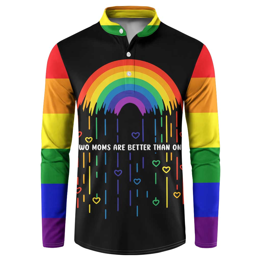 LGBT Dont Be Afraid Christmas Button Sweatshirt Xmas Holiday Patterns - Wonder Print Shop