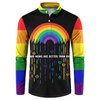 LGBT Dont Be Afraid Christmas Button Sweatshirt Xmas Holiday Patterns - Wonder Print Shop