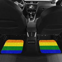 LGBT Dont Be Afraid Christmas Car Mats Xmas Holiday Patterns - Wonder Print Shop
