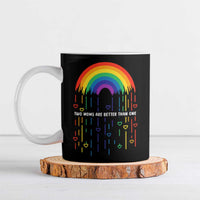 LGBT Dont Be Afraid Christmas Ceramic Mug Xmas Holiday Patterns - Wonder Print Shop