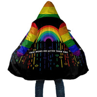 LGBT Dont Be Afraid Christmas Cloak Xmas Holiday Patterns - Wonder Print Shop