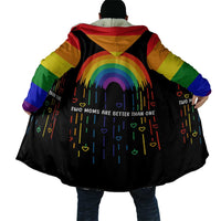 LGBT Dont Be Afraid Christmas Cloak Xmas Holiday Patterns - Wonder Print Shop