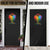 LGBT Dont Be Afraid Christmas Door Cover Xmas Holiday Patterns - Wonder Print Shop