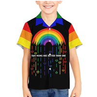 LGBT Dont Be Afraid Christmas Family Matching Mermaid Dress and Hawaiian Shirt Xmas Holiday Patterns - Wonder Print Shop