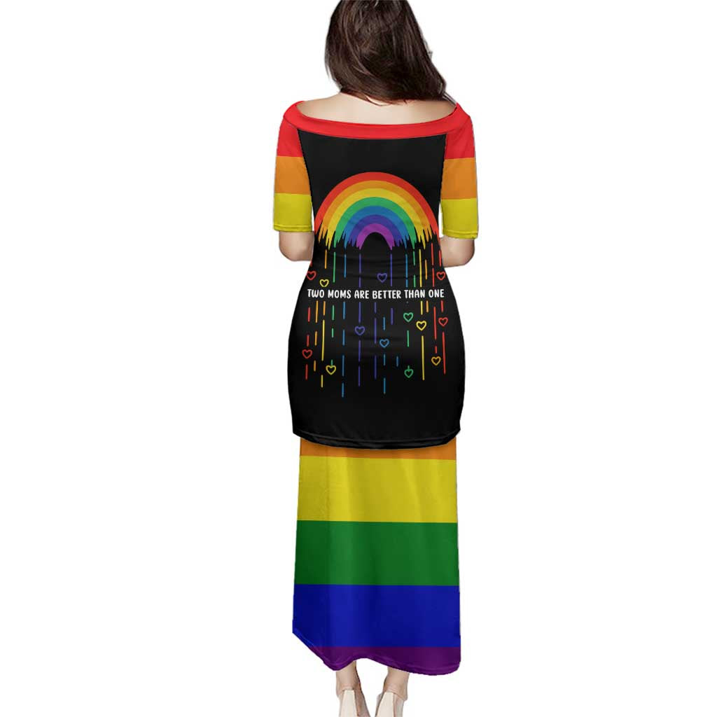 LGBT Dont Be Afraid Christmas Family Matching Puletasi and Hawaiian Shirt Xmas Holiday Patterns - Wonder Print Shop