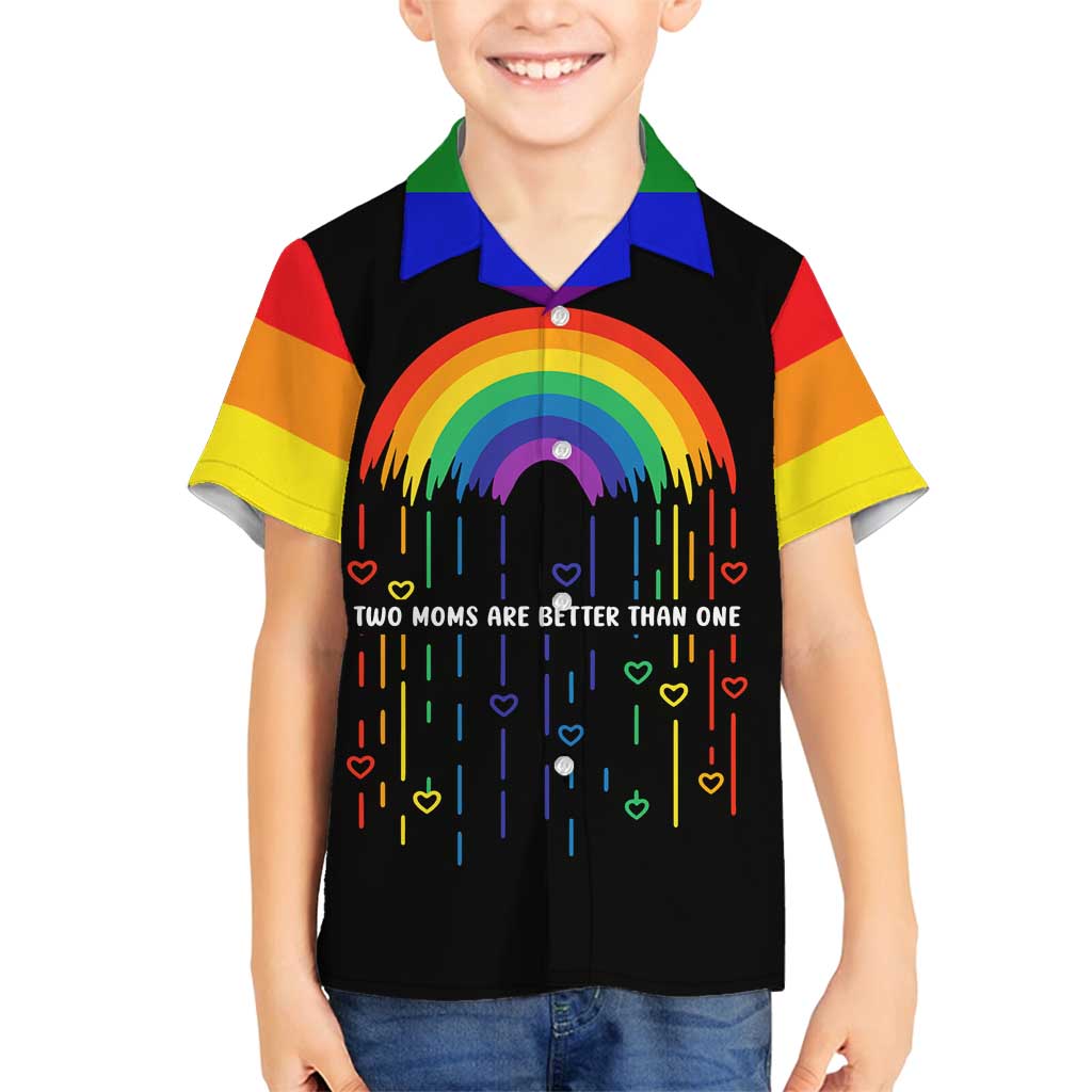 LGBT Dont Be Afraid Christmas Family Matching Puletasi and Hawaiian Shirt Xmas Holiday Patterns - Wonder Print Shop