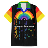 LGBT Dont Be Afraid Christmas Family Matching Short Sleeve Bodycon Dress and Hawaiian Shirt Xmas Holiday Patterns - Wonder Print Shop