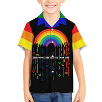 LGBT Dont Be Afraid Christmas Family Matching Tank Maxi Dress and Hawaiian Shirt Xmas Holiday Patterns - Wonder Print Shop