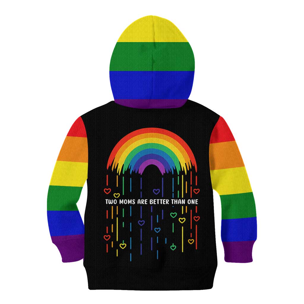 LGBT Dont Be Afraid Christmas Kid Hoodie Xmas Holiday Patterns - Wonder Print Shop