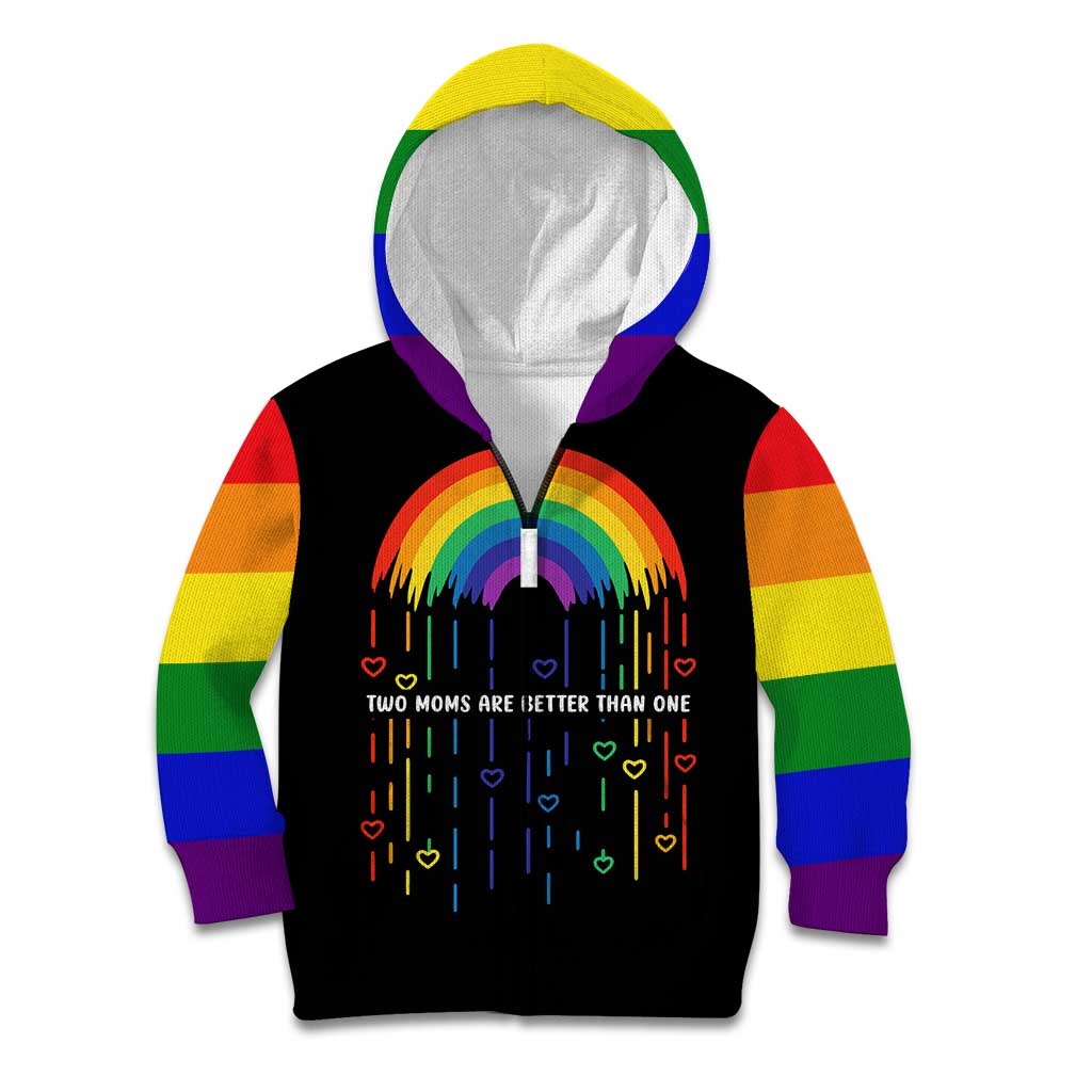 LGBT Dont Be Afraid Christmas Kid Hoodie Xmas Holiday Patterns - Wonder Print Shop