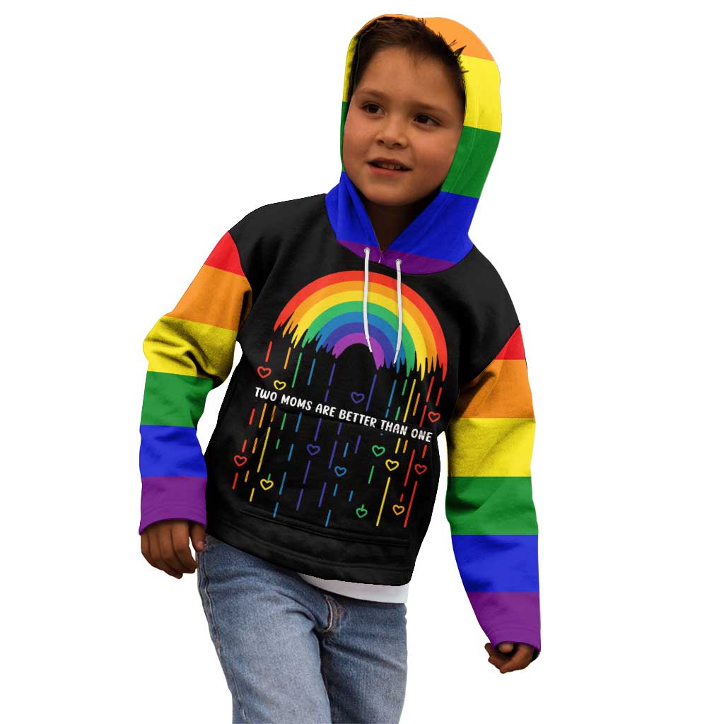 LGBT Dont Be Afraid Christmas Kid Hoodie Xmas Holiday Patterns - Wonder Print Shop