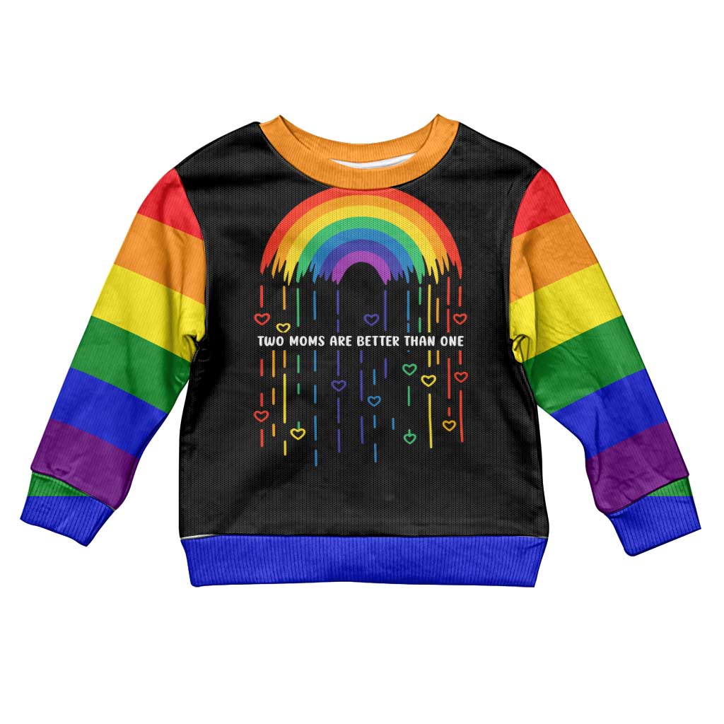 LGBT Dont Be Afraid Christmas Kid Ugly Christmas Sweater Xmas Holiday Patterns - Wonder Print Shop