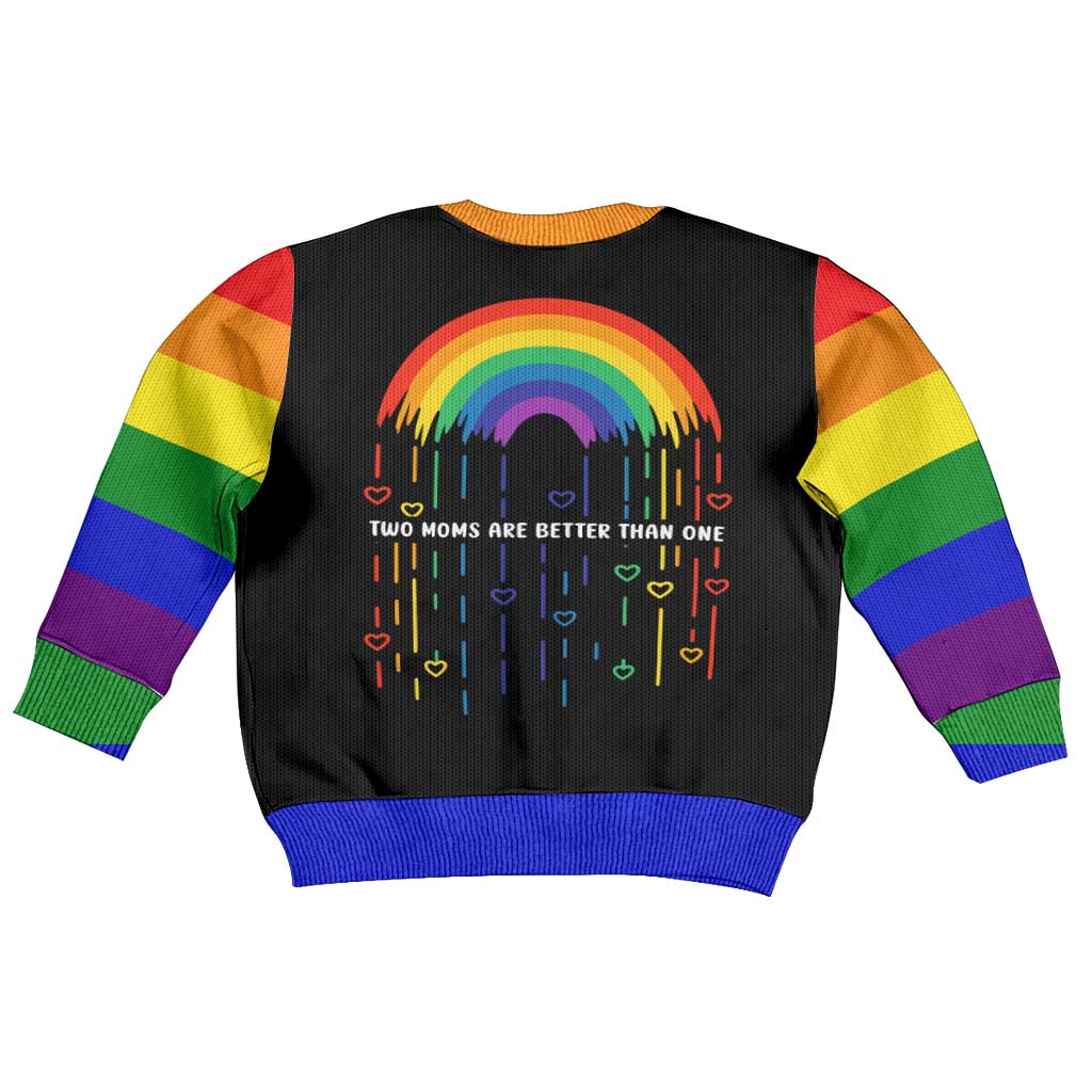 LGBT Dont Be Afraid Christmas Kid Ugly Christmas Sweater Xmas Holiday Patterns - Wonder Print Shop