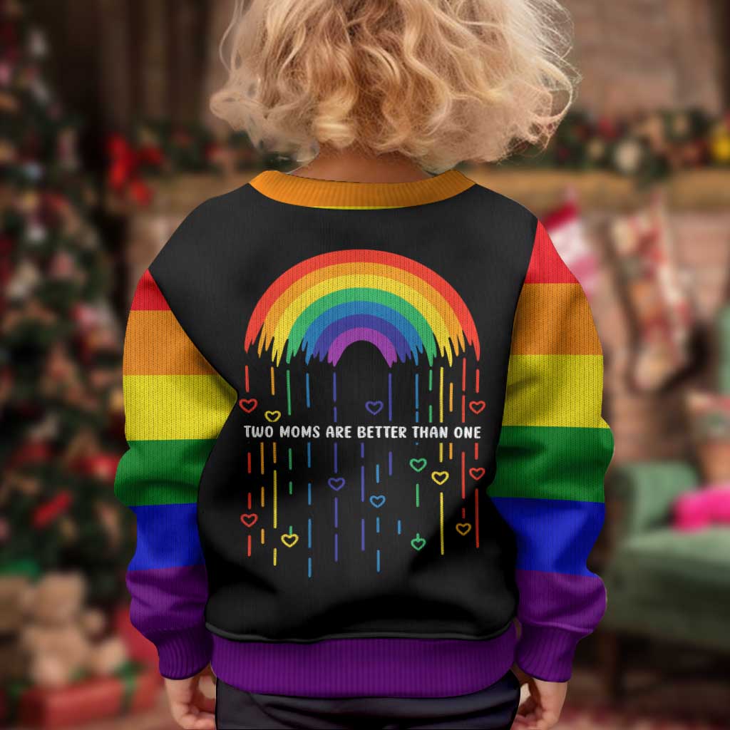 LGBT Dont Be Afraid Christmas Kid Ugly Christmas Sweater Xmas Holiday Patterns - Wonder Print Shop