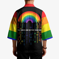 LGBT Dont Be Afraid Christmas Kimono Xmas Holiday Patterns - Wonder Print Shop