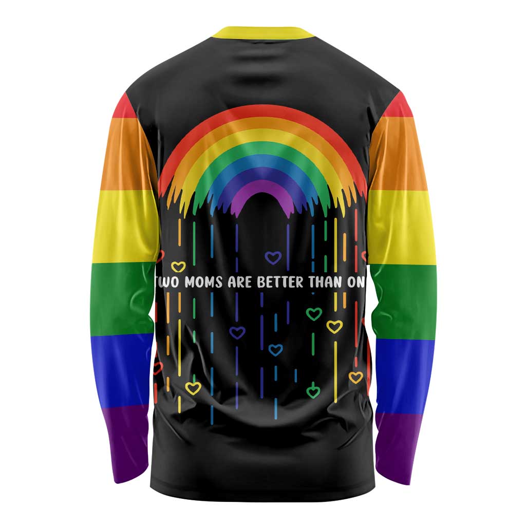 LGBT Dont Be Afraid Christmas Long Sleeve Shirt Xmas Holiday Patterns - Wonder Print Shop