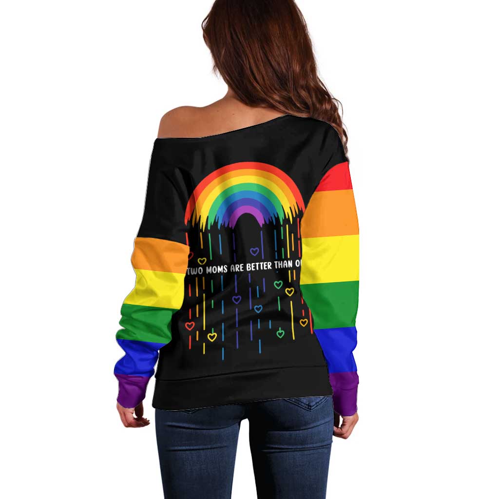 LGBT Dont Be Afraid Christmas Off Shoulder Sweater Xmas Holiday Patterns - Wonder Print Shop