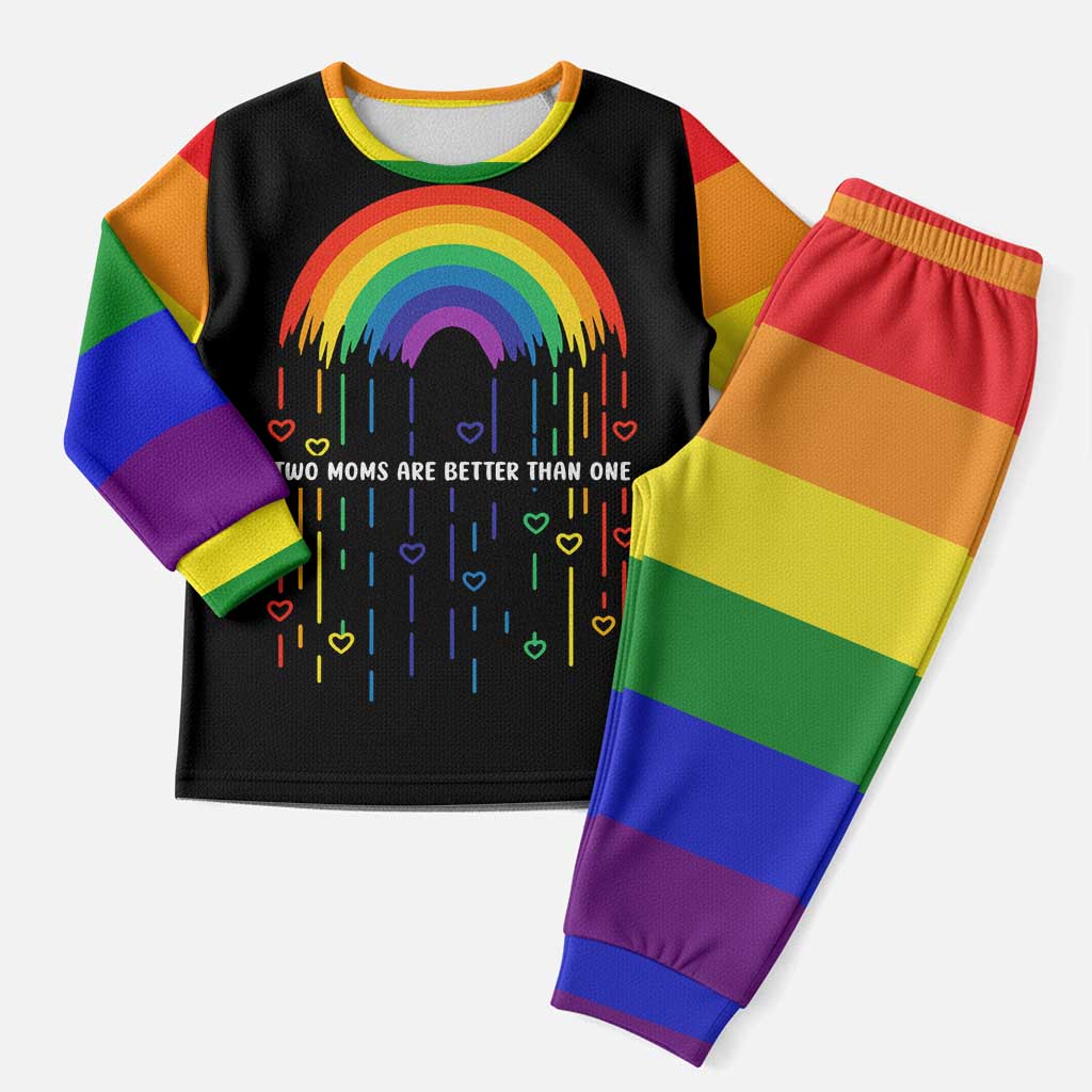 LGBT Dont Be Afraid Christmas Pajama Set Xmas Holiday Patterns - Wonder Print Shop