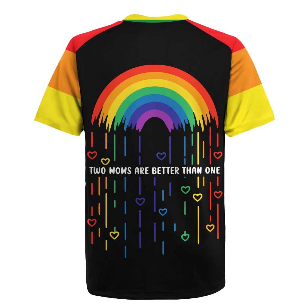LGBT Dont Be Afraid Christmas Rugby Jersey Xmas Holiday Patterns - Wonder Print Shop