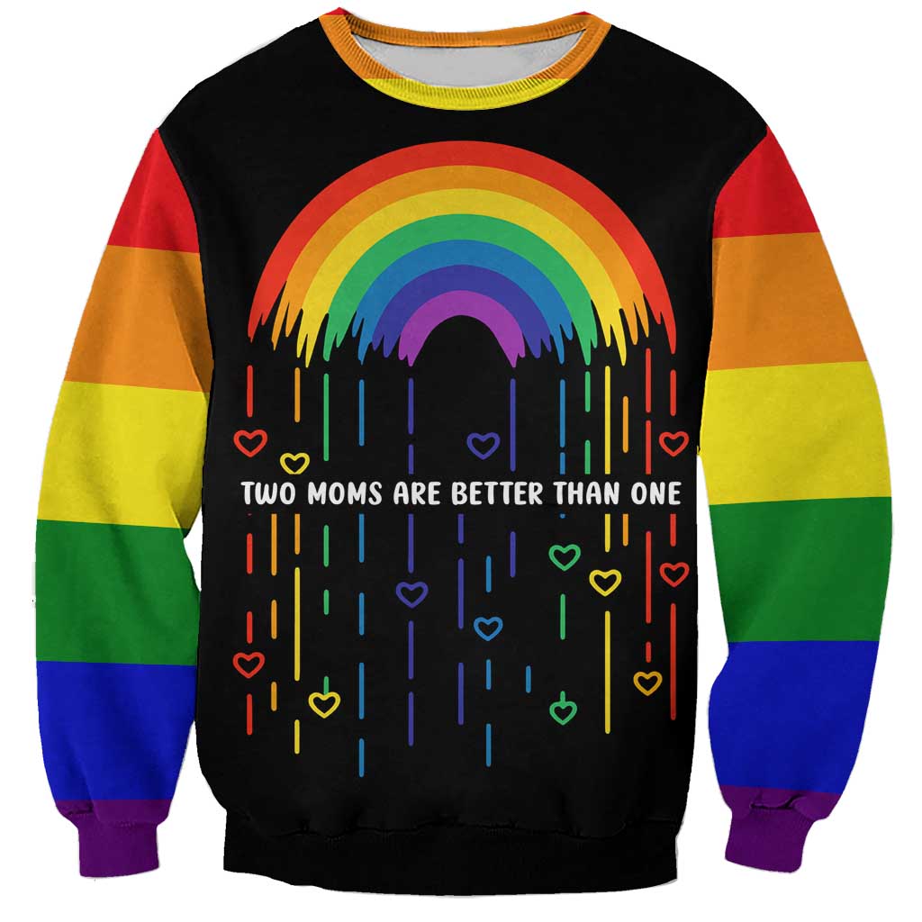 LGBT Dont Be Afraid Christmas Sweatshirt Xmas Holiday Patterns - Wonder Print Shop