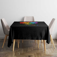 LGBT Dont Be Afraid Christmas Tablecloth Xmas Holiday Patterns - Wonder Print Shop