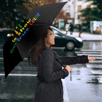 LGBT Dont Be Afraid Christmas Umbrella Xmas Holiday Patterns - Wonder Print Shop