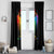 LGBT Dont Be Afraid Christmas Window Curtain Xmas Holiday Patterns - Wonder Print Shop