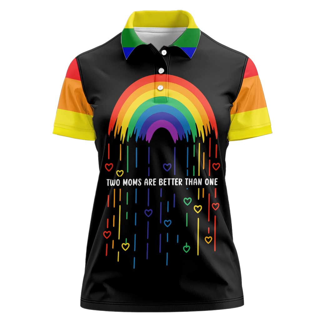 LGBT Dont Be Afraid Christmas Women Polo Shirt Xmas Holiday Patterns - Wonder Print Shop