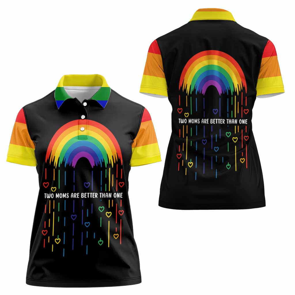 LGBT Dont Be Afraid Christmas Women Polo Shirt Xmas Holiday Patterns - Wonder Print Shop