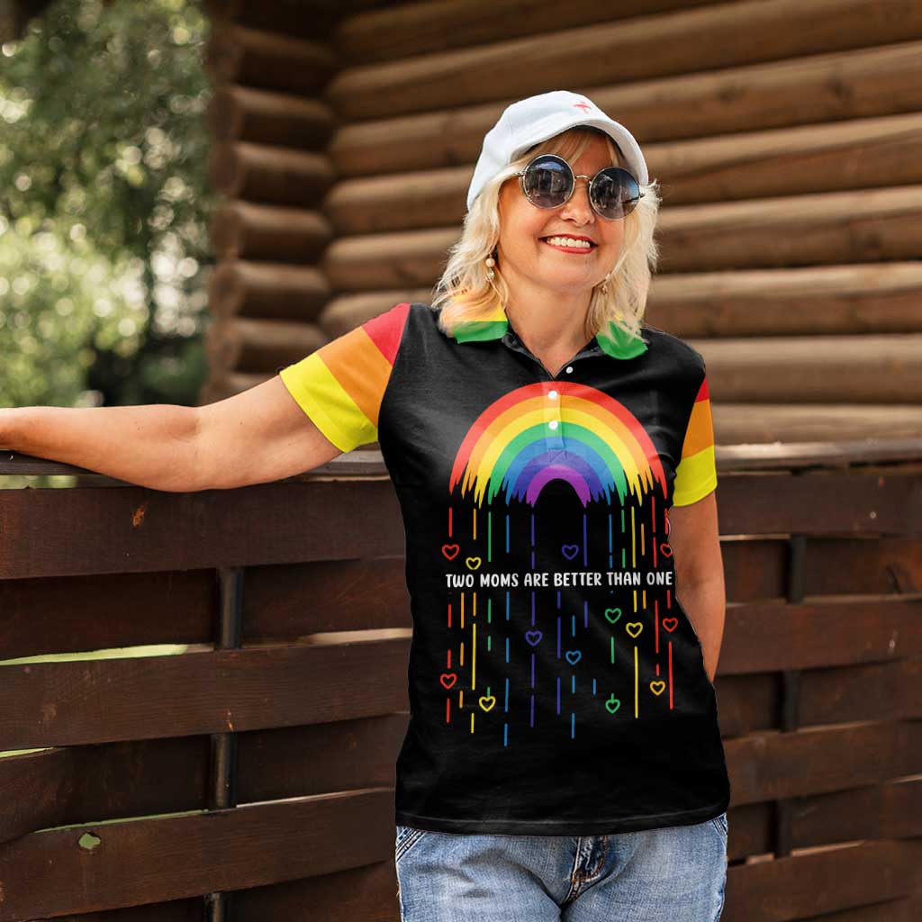 LGBT Dont Be Afraid Christmas Women Polo Shirt Xmas Holiday Patterns - Wonder Print Shop