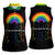 LGBT Dont Be Afraid Christmas Women Sleeveless Polo Shirt Xmas Holiday Patterns - Wonder Print Shop