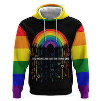 LGBT Dont Be Afraid Christmas Zip Hoodie Xmas Holiday Patterns - Wonder Print Shop