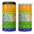 LGBT Gay Pride Happy Holigays Christmas 4 in 1 Can Cooler Tumbler Xmas Holiday Patterns - Wonder Print Shop