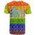 LGBT Gay Pride Happy Holigays Christmas T Shirt Xmas Holiday Patterns - Wonder Print Shop
