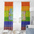 LGBT Gay Pride Happy Holigays Christmas Window Curtain Xmas Holiday Patterns - Wonder Print Shop