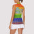 LGBT Gay Pride Happy Holigays Christmas Women Sleeveless Polo Shirt Xmas Holiday Patterns - Wonder Print Shop