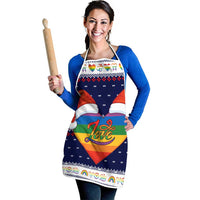 LGBT Heart Christmas Yall Christmas Apron Xmas Holiday Patterns - Wonder Print Shop