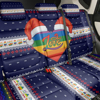 LGBT Heart Christmas Yall Christmas Back Car Seat Cover Xmas Holiday Patterns - Wonder Print Shop