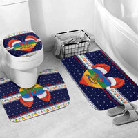 LGBT Heart Christmas Yall Christmas Bathroom Set Xmas Holiday Patterns - Wonder Print Shop