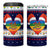 LGBT Heart Christmas Yall Christmas 4 in 1 Can Cooler Tumbler Xmas Holiday Patterns - Wonder Print Shop