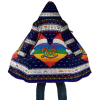 LGBT Heart Christmas Yall Christmas Cloak Xmas Holiday Patterns - Wonder Print Shop