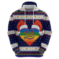 LGBT Heart Christmas Yall Christmas Hoodie Xmas Holiday Patterns - Wonder Print Shop