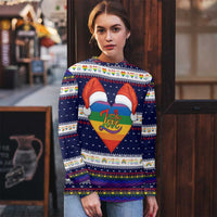 LGBT Heart Christmas Yall Christmas Ugly Christmas Sweater Xmas Holiday Patterns - Wonder Print Shop