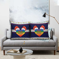 LGBT Heart Christmas Yall Christmas Pillow Cover Xmas Holiday Patterns - Wonder Print Shop