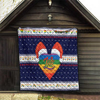 LGBT Heart Christmas Yall Christmas Quilt Xmas Holiday Patterns - Wonder Print Shop
