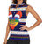LGBT Heart Christmas Yall Christmas Women Sleeveless Polo Shirt Xmas Holiday Patterns - Wonder Print Shop
